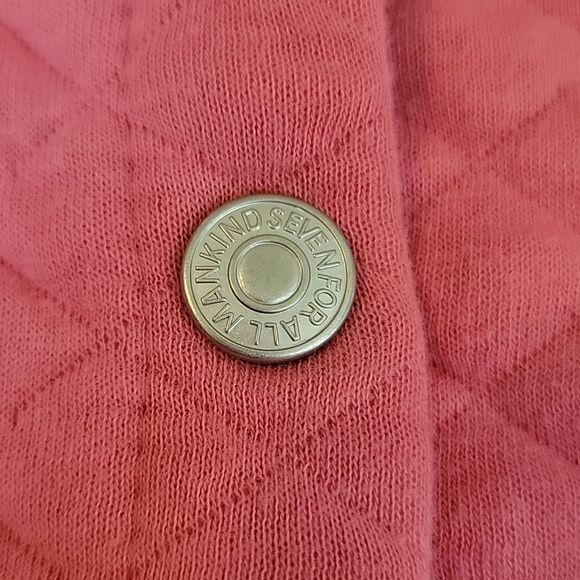 7FAM PINK QUILTED HOODED PRAM, SIZE 6/9 MONTHS - Picture 4 of 8